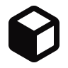 A black Cube
